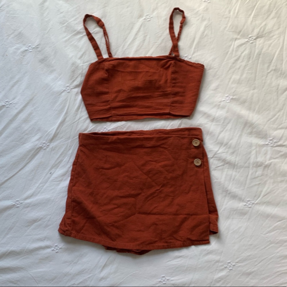 Garage Linen Two Piece Set